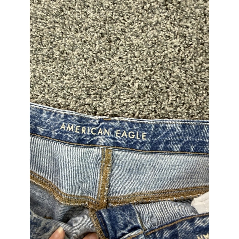 American Eagle Curvy Mom Jeans Women's Size 22 Blue - Picture 4 of 13